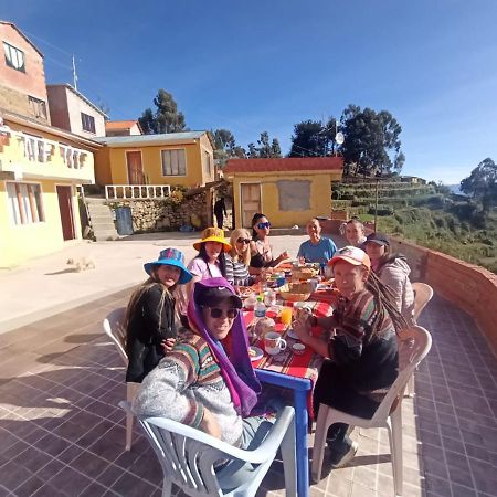 Hostal Inca Uma Comunidad Yumani Exteriör bild