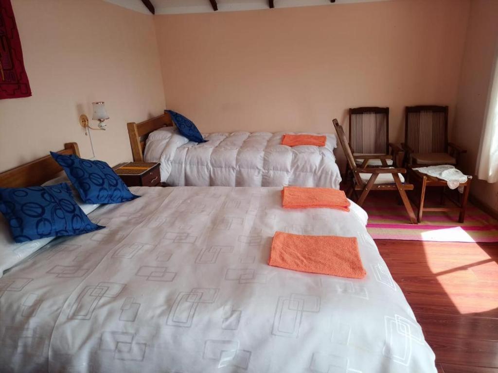 Hostal Inca Uma Comunidad Yumani Exteriör bild