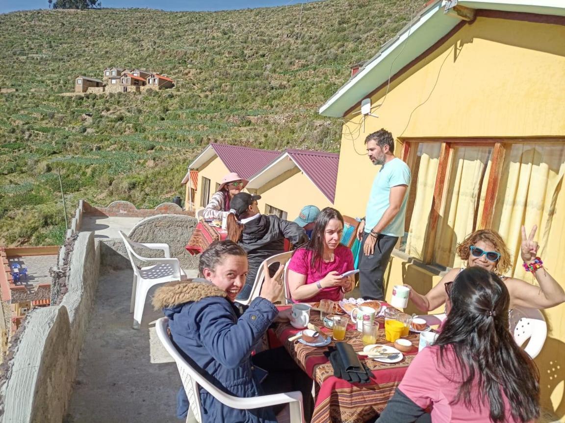 Hostal Inca Uma Comunidad Yumani Exteriör bild