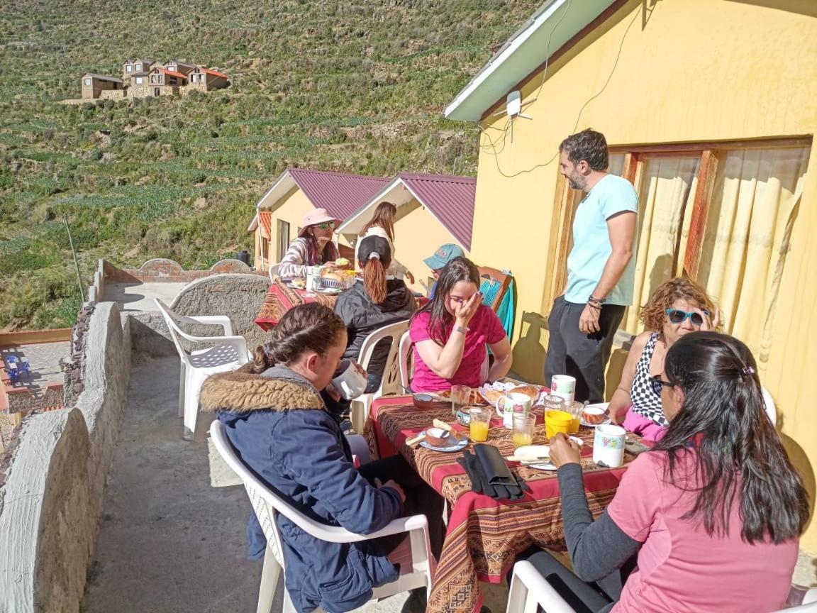 Hostal Inca Uma Comunidad Yumani Exteriör bild
