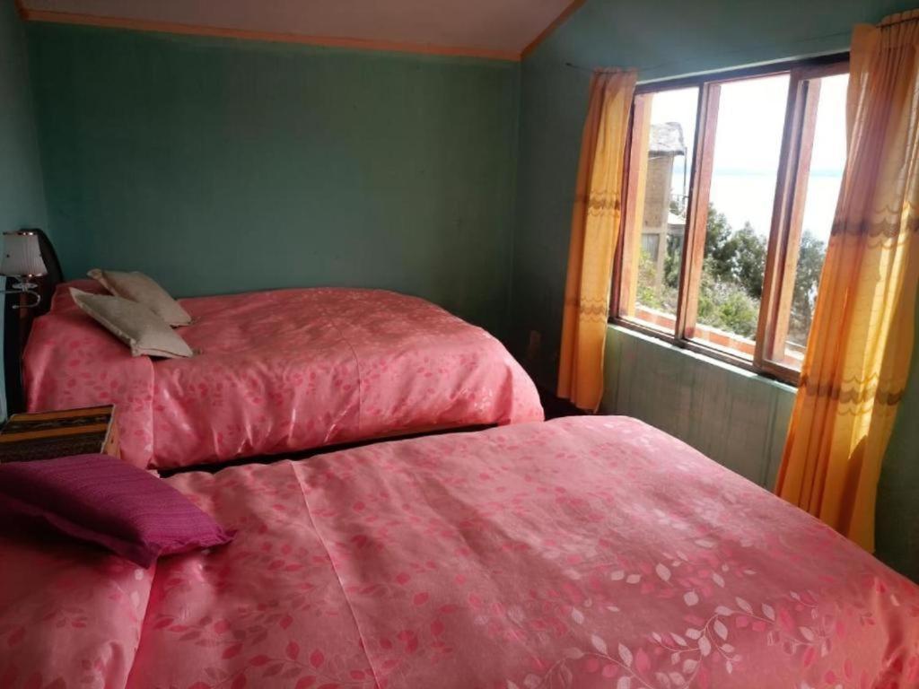 Hostal Inca Uma Comunidad Yumani Exteriör bild