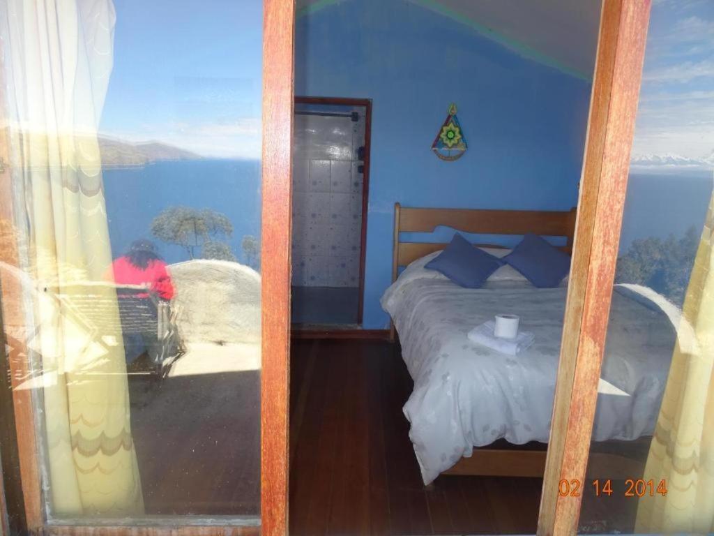 Hostal Inca Uma Comunidad Yumani Exteriör bild